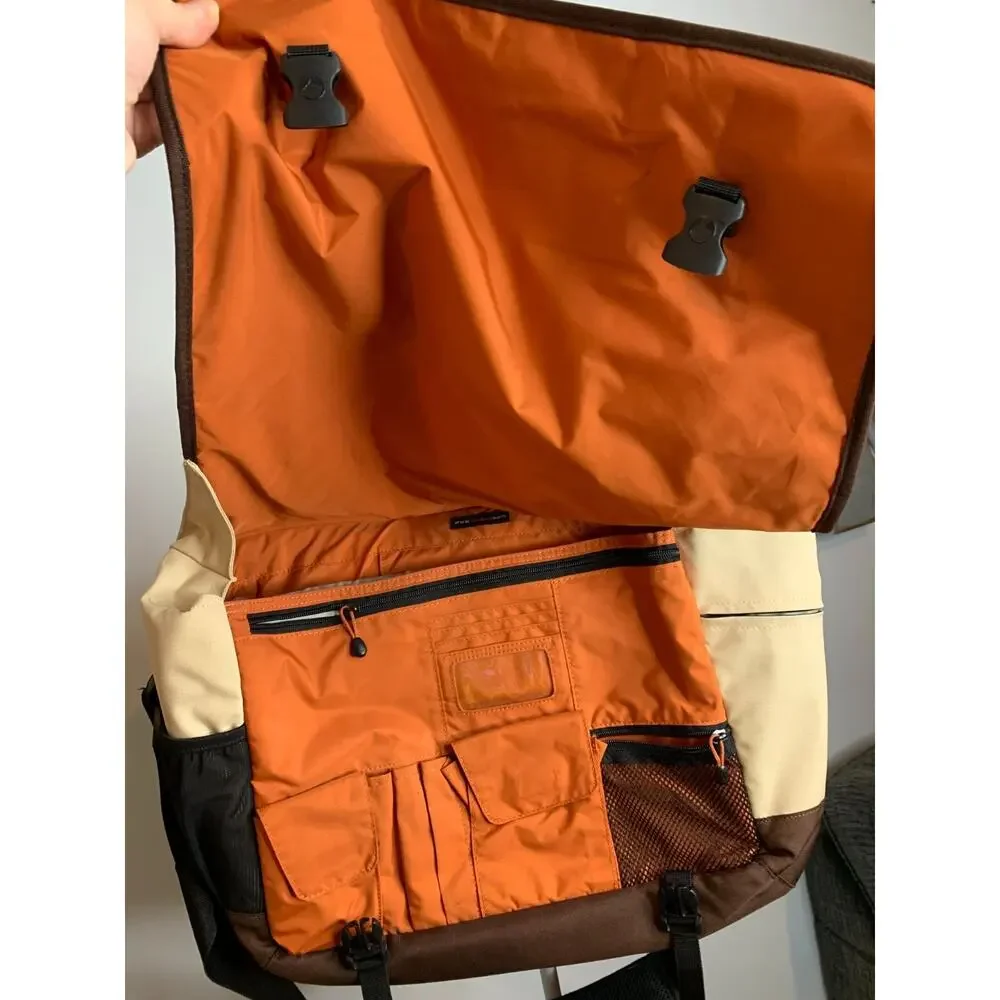 Lowepro Messenger/ laptop Bag - Brown/Orange/Gray 21: x 15